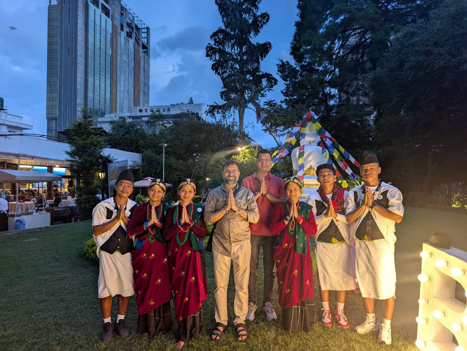 Traditional Nepali Cultural Welcome Ceremony