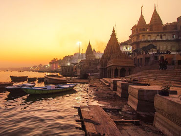 Bank of River Ganges in Varanasi