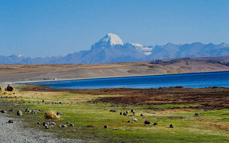 Lake Mansarovar and Mount Kailash