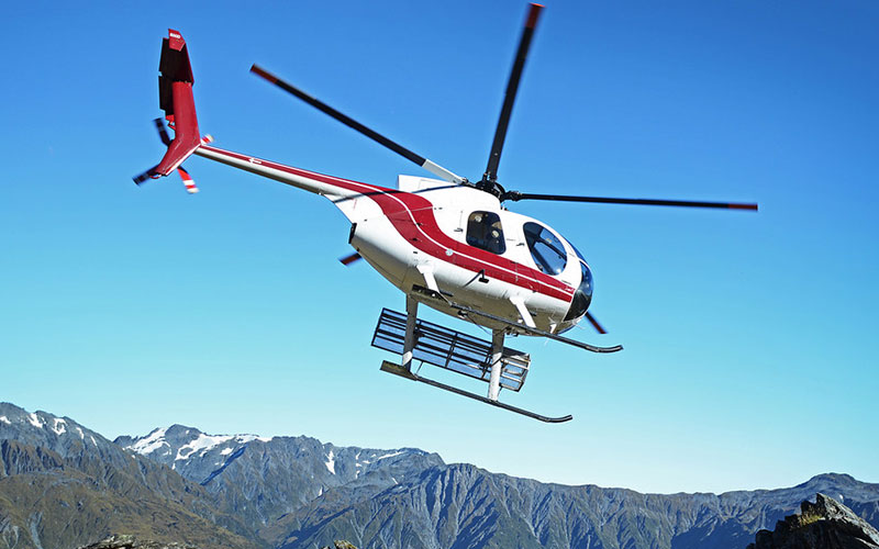 Helicopter Flight from Simikot Airport Nepal