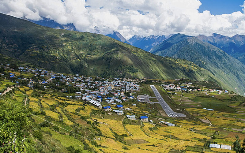 Simikot Airport Western Nepal
